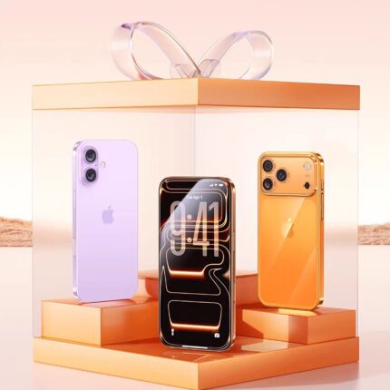 品胜透明外壳软ip15适用苹果17ProMax手机壳新款超薄MagSafe防摔14Plus全包磁吸IPhone16pro