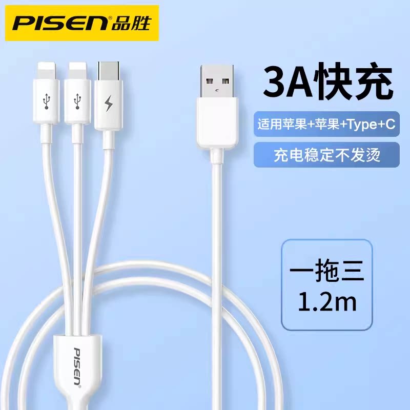 SKU23_颜色分类(【苹果白】1.2米★苹果+苹果+Type-C)
